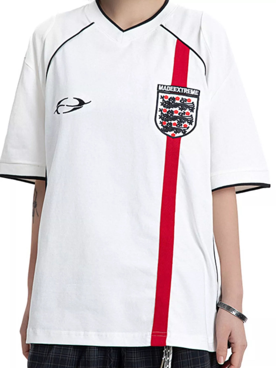 Men's Contrast Trim Half Sleeve Top - cas7m