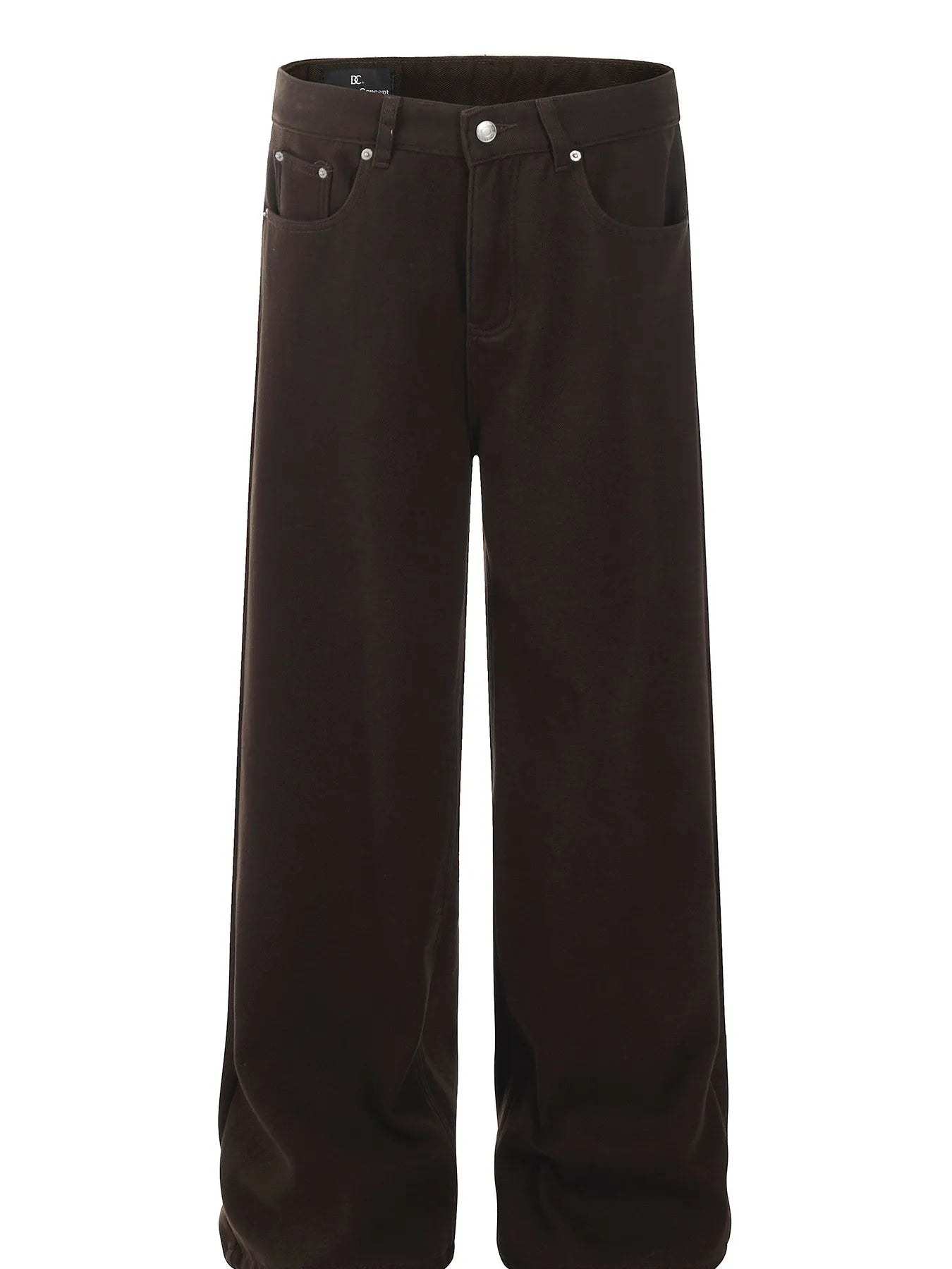 Men's Wide-Leg High-Rise Jeans - cas7m