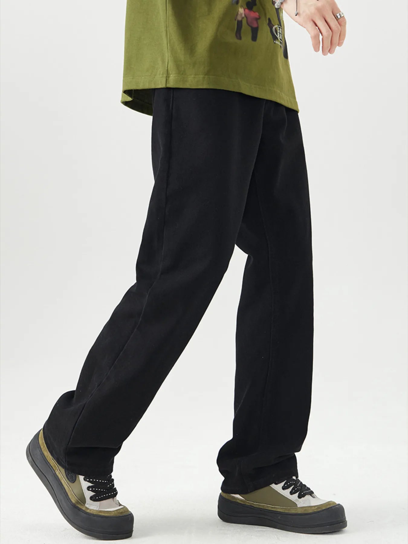 Men's Wide Leg Jeans - cas7m