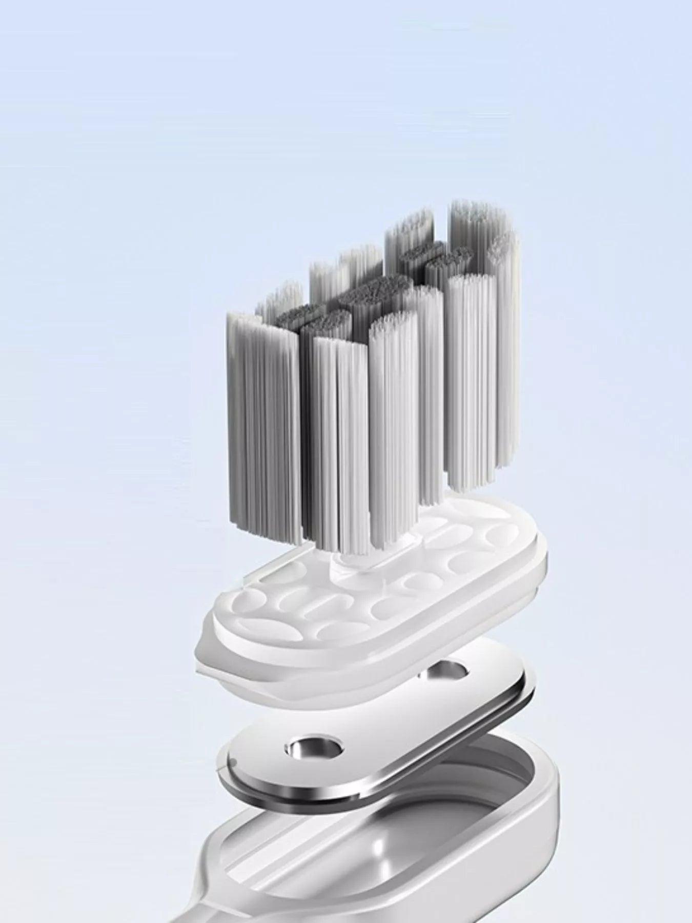 Smart Electric Toothbrush: Sleek, Portable, High-Tech Cleaning - cas7m