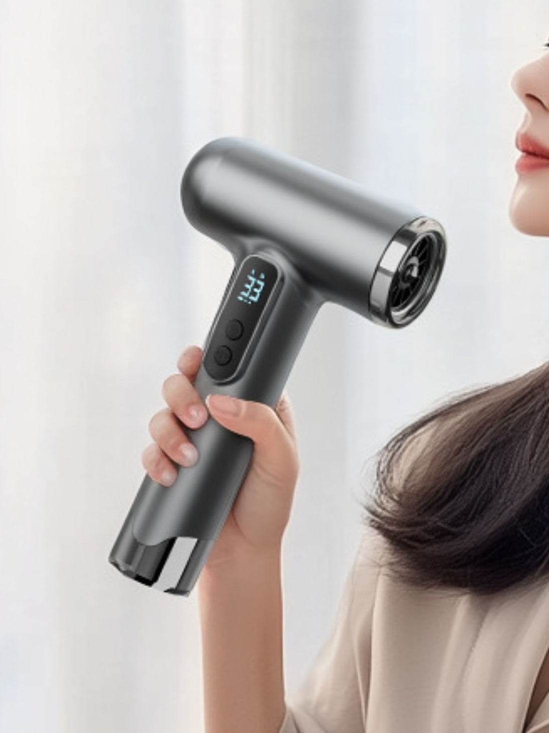 Portable Cordless High-Speed Hair Dryer: Salon Results Anywhere - cas7m