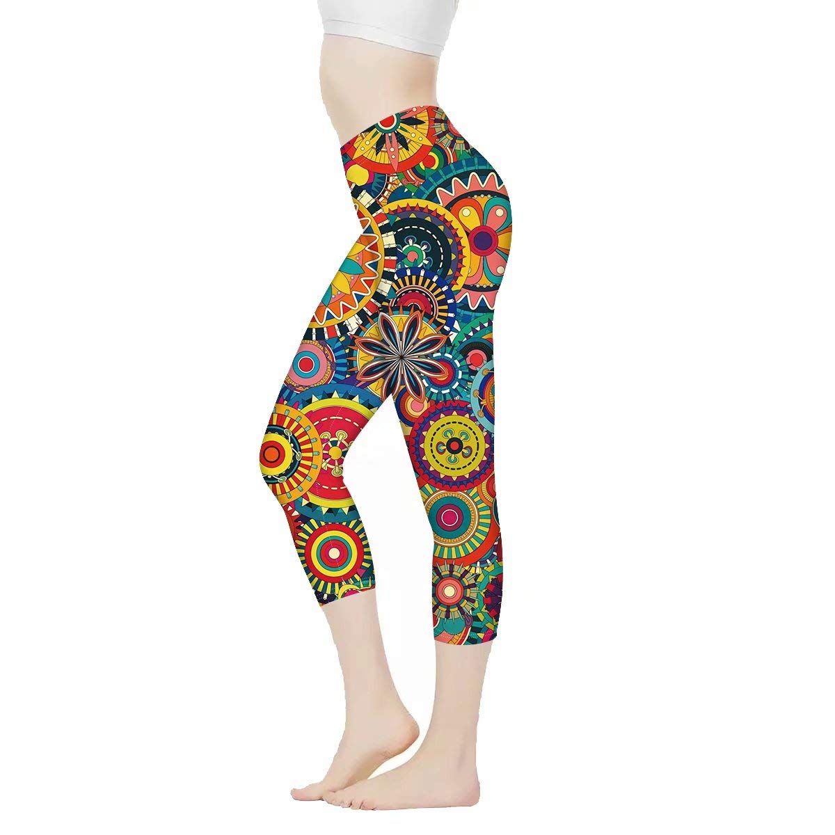 Ultimate High Waisted Butt Lift Yoga Leggings - Soft & Squat Proof - cas7m
