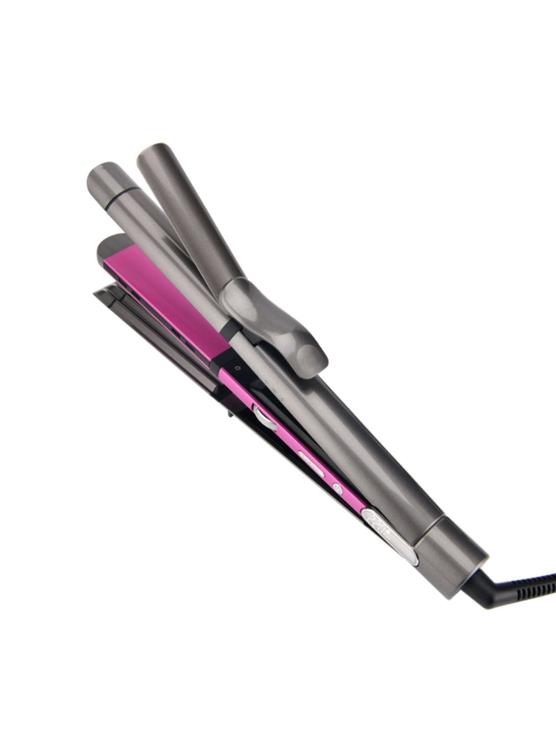 Adjustable Temperature Hair Straightener & Curler - cas7m