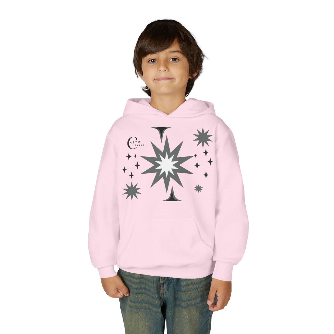 Youth Heavy Blend Hooded Sweatshirt - cas7m