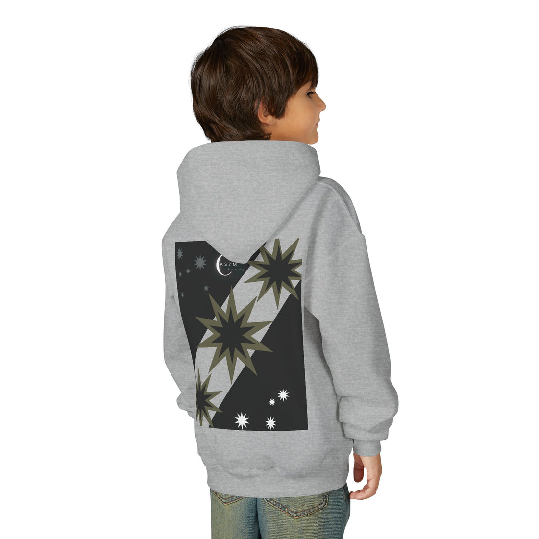 Youth Heavy Blend Hooded Sweatshirt - cas7m