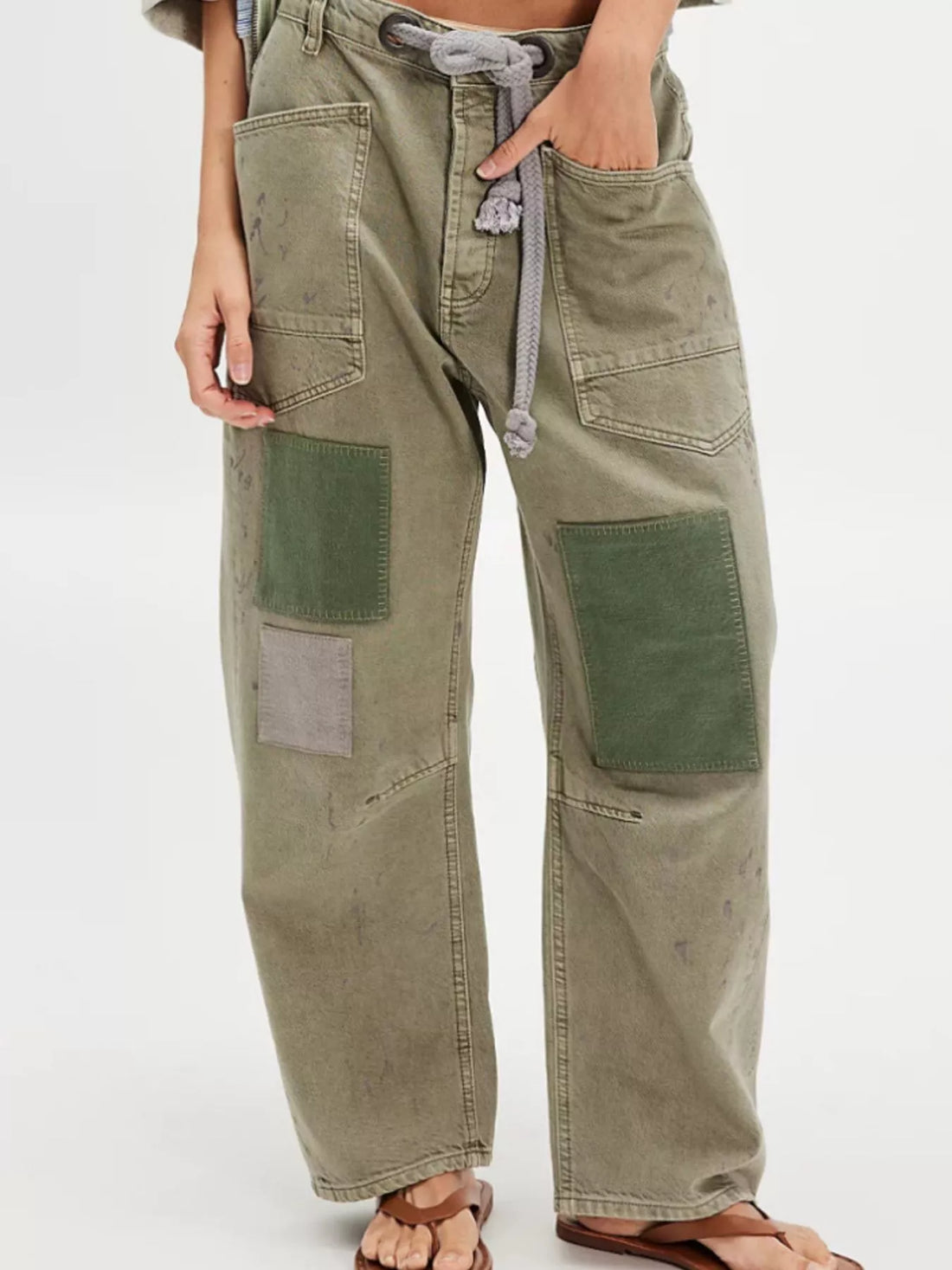 Washed Relaxed Fit Jeans - cas7m