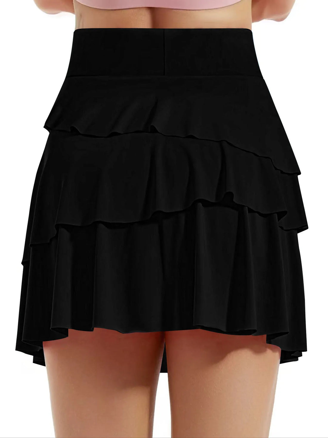 Tiered Ruffle Active Skort - cas7m