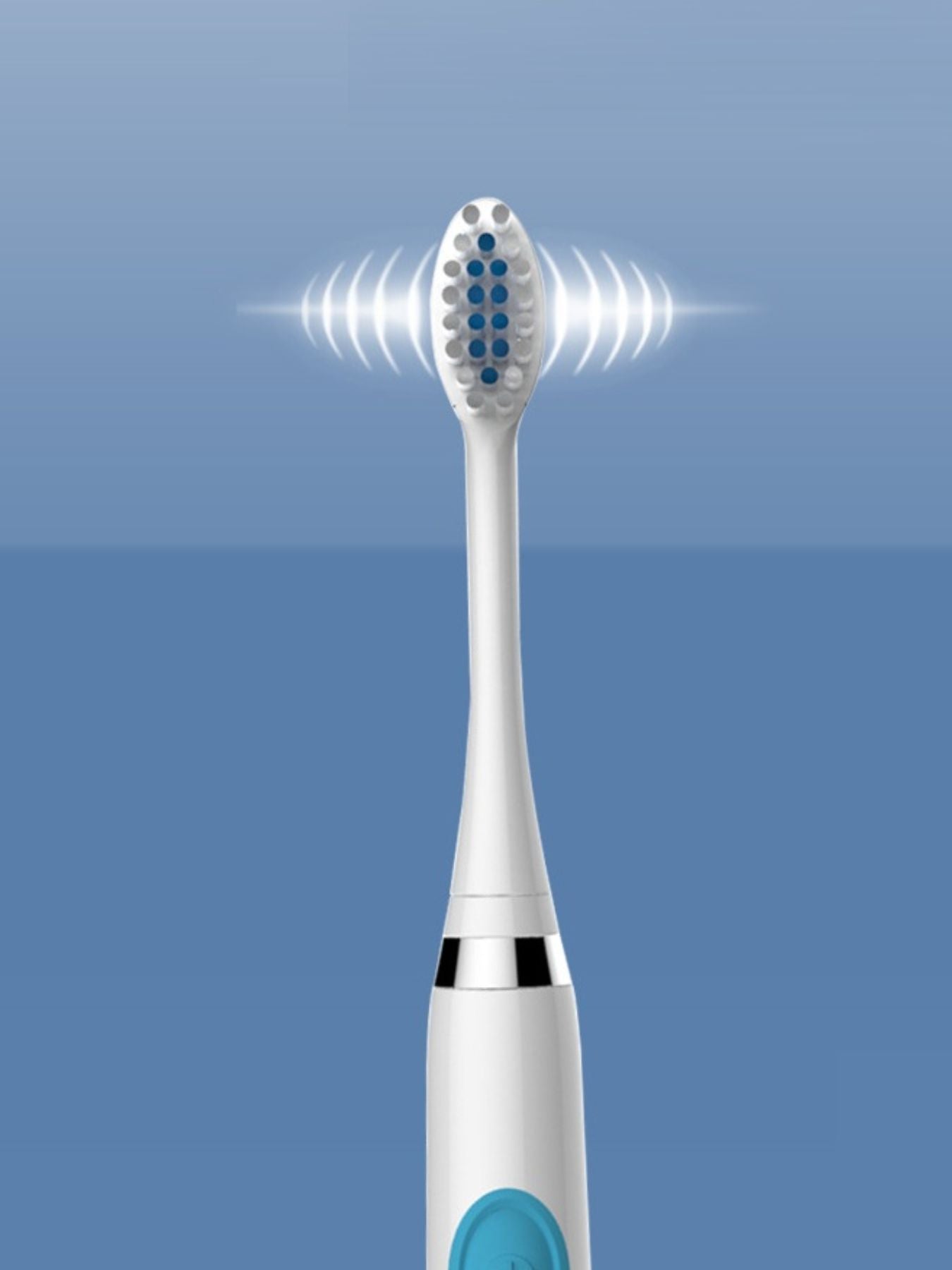 Dual Speed Waterproof Electric Toothbrush Set for Superior Clean - cas7m