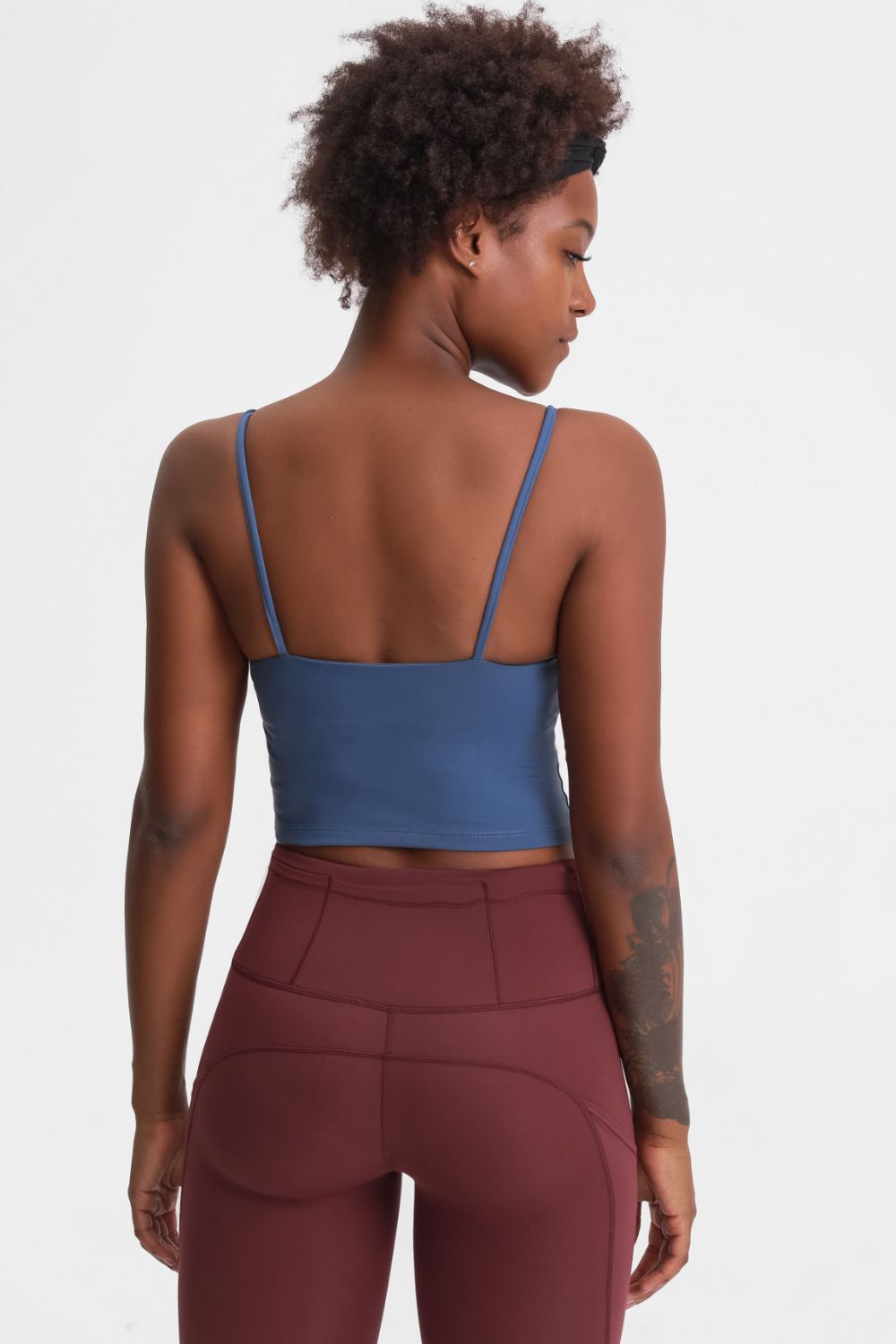 Millennia Feel Like Skin Scoop Neck Sports Cami - cas7m