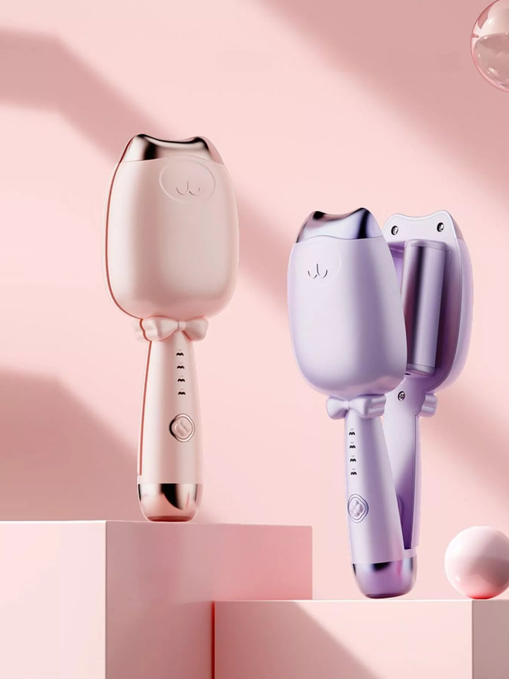 Cat Paw Curling Iron: Perfect Water Wave Curls Every Time - cas7m