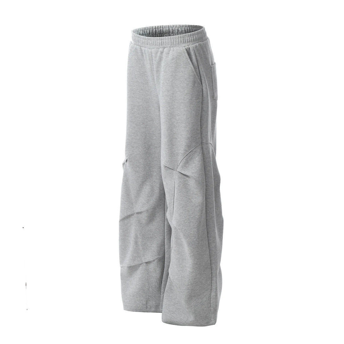 Men's Elastic Waist Wide Leg Sweatpants - cas7m