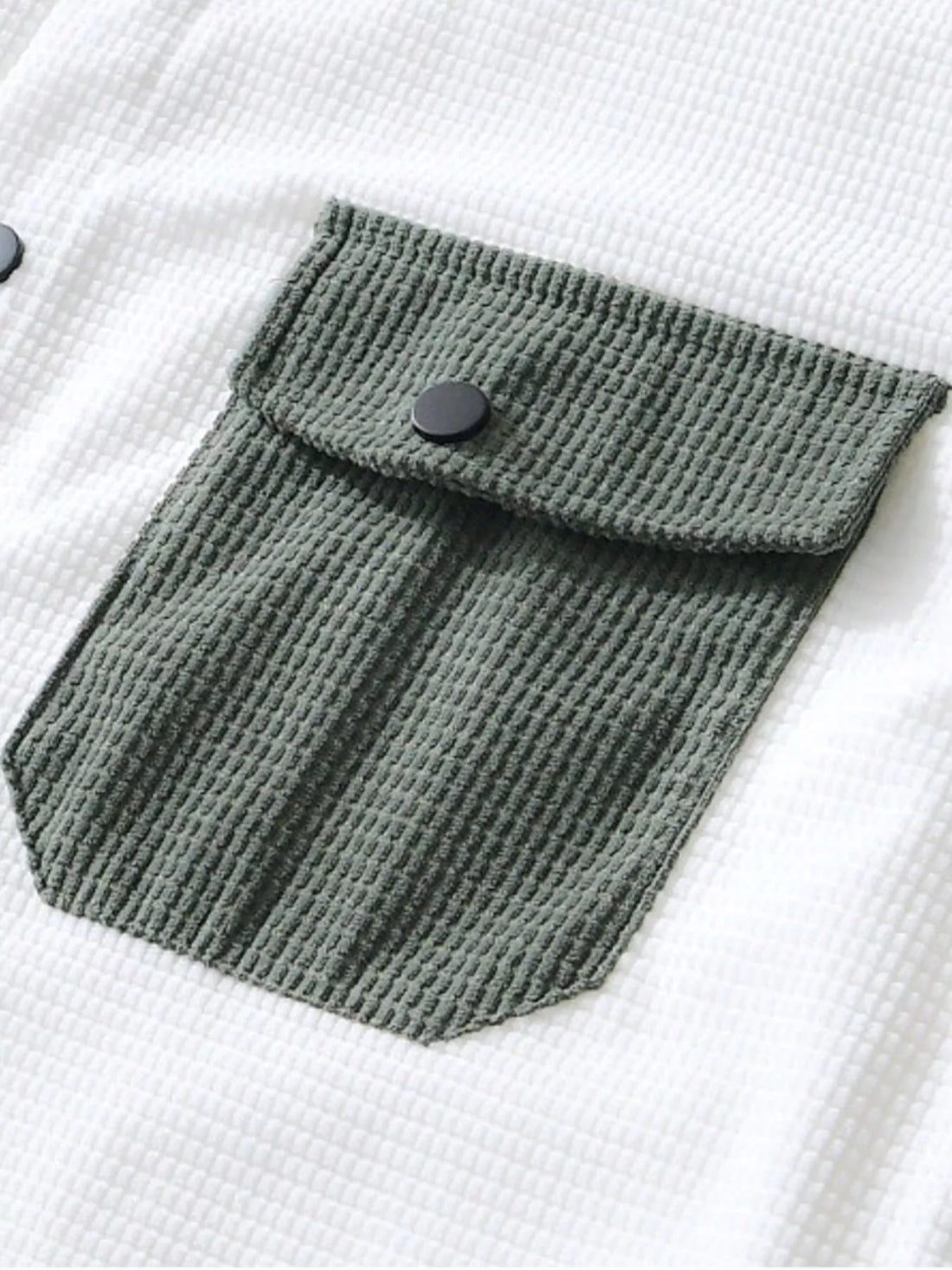 Men's Button Up Long Sleeve Shirt - cas7m