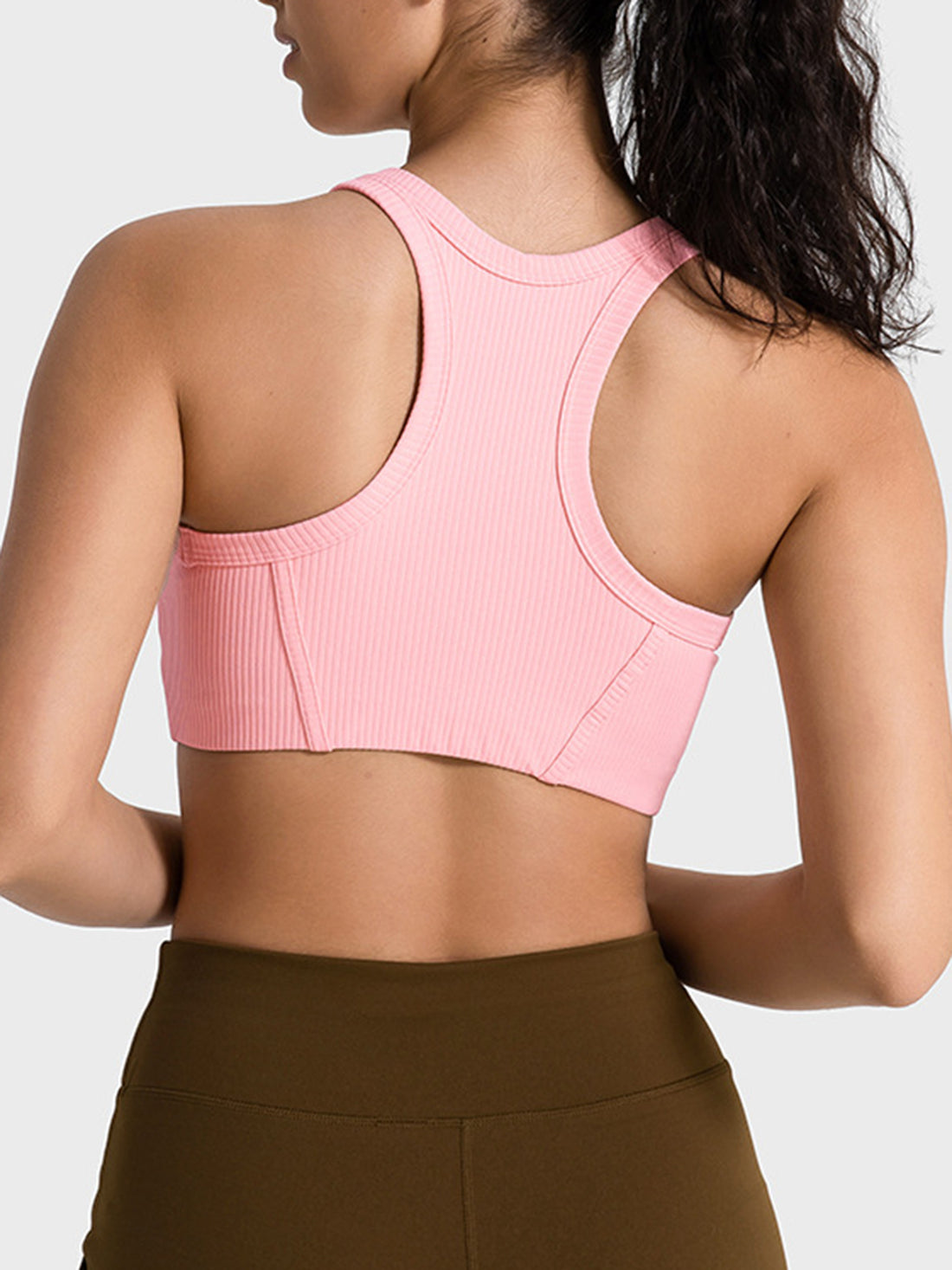 Millennia Wide Strap Cropped Sport Tank - cas7m