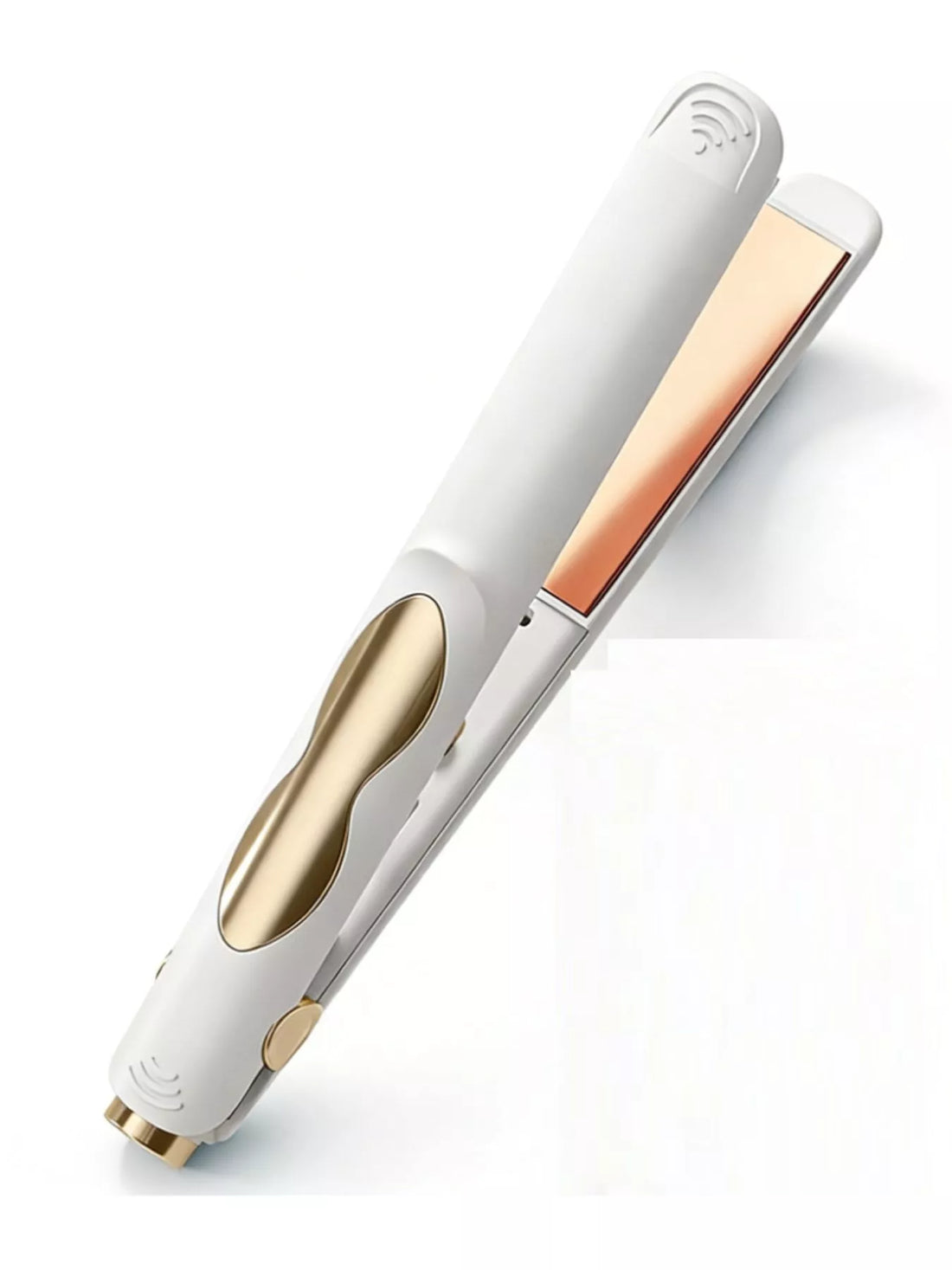 Portable Hair Straightener & Curler: Travel-Friendly Salon Quality - cas7m
