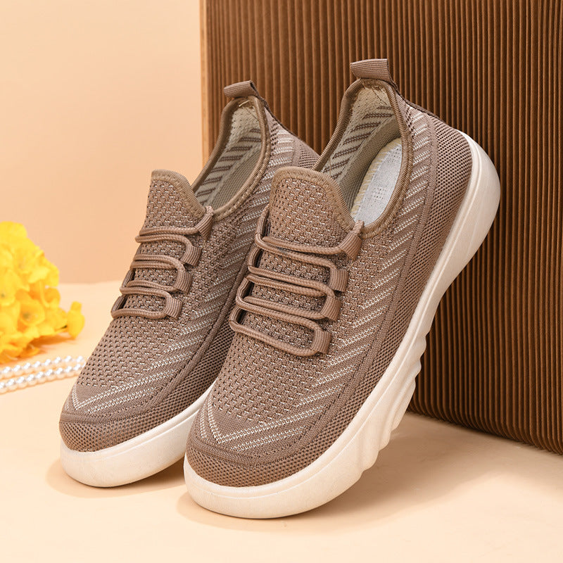 Stylish And Comfortable Fly Knit Mesh Shoes - cas7m
