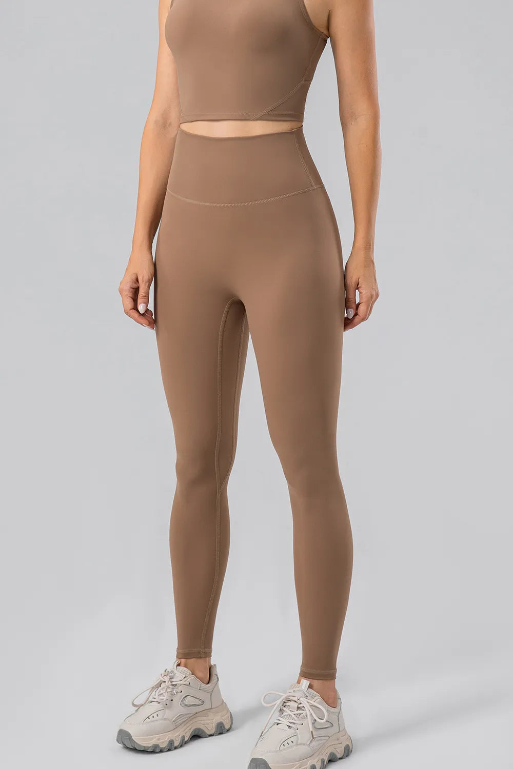 Ultimate Comfort Stretchy Nylon Leggings - cas7m