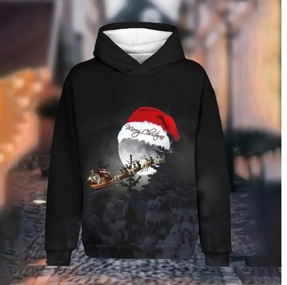Autumn 3D Printed Men's Hoodie - cas7m