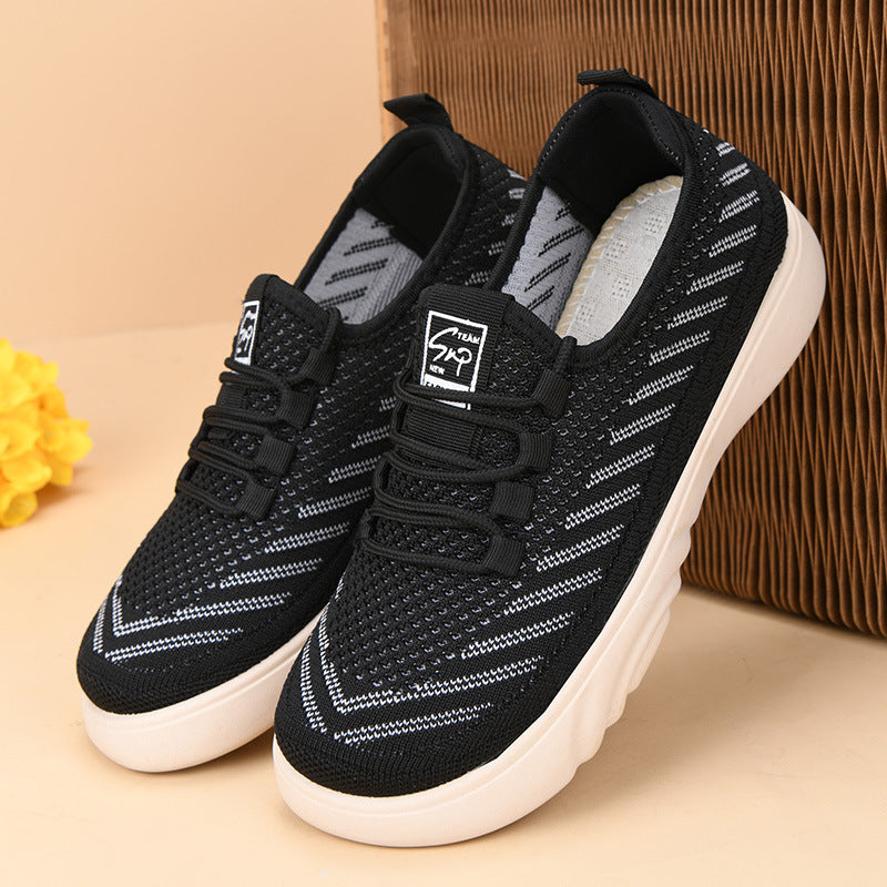 Stylish And Comfortable Fly Knit Mesh Shoes - cas7m