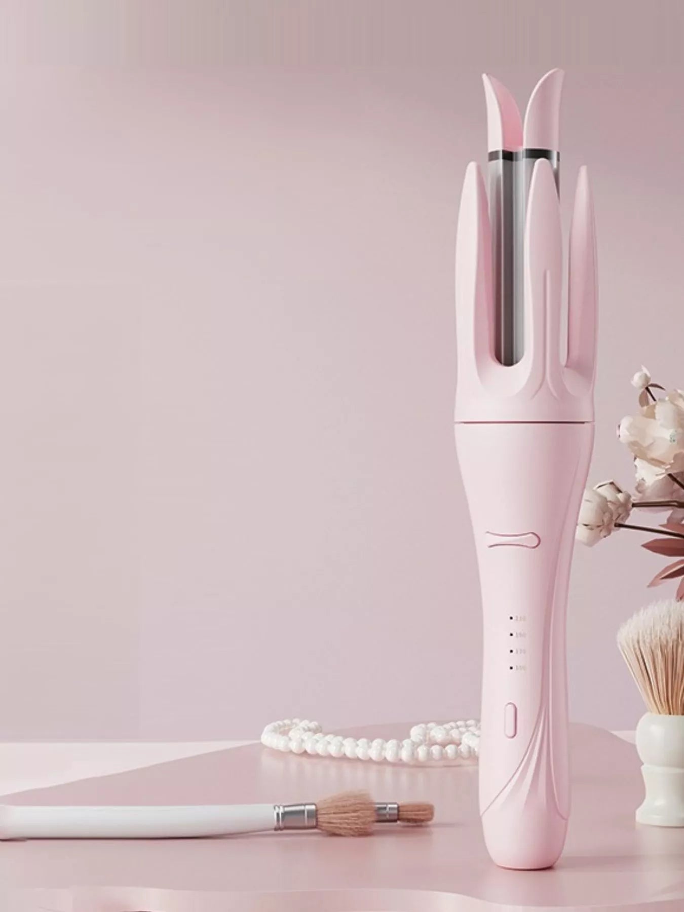 Automatic Ceramic Rotating Curling Iron: Salon-Quality Curls at Home - cas7m