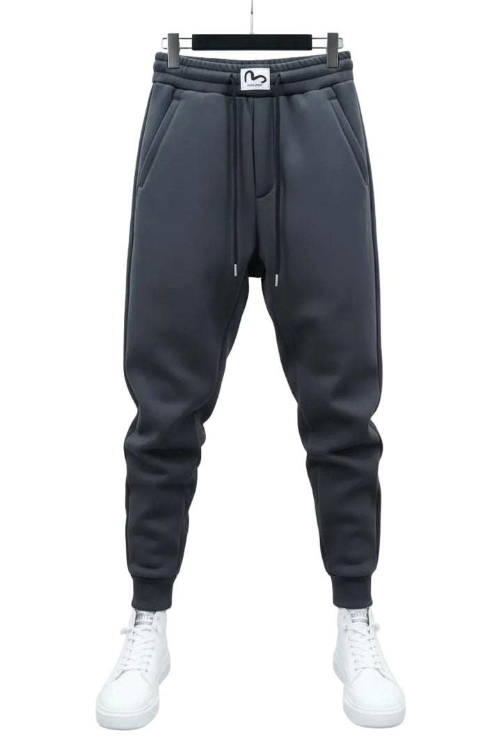 Men's Plus Size Drawstring Jogger Sweatpants with Pocketed - cas7m