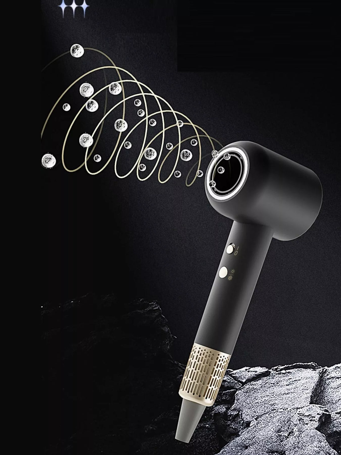 Salon-Quality Ionic Hair Dryer with Fast-Dry & Heat Control - cas7m
