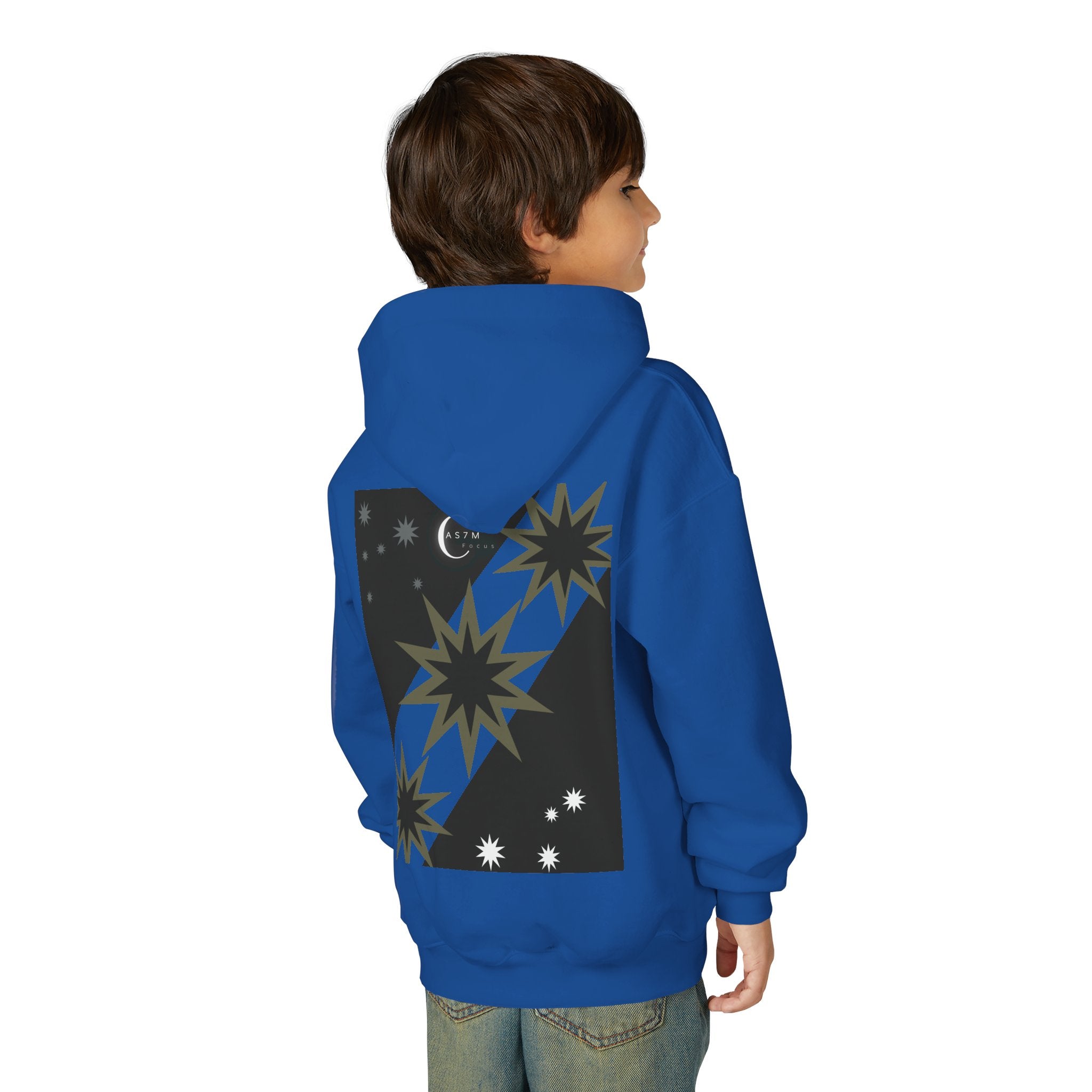 Youth Heavy Blend Hooded Sweatshirt - cas7m