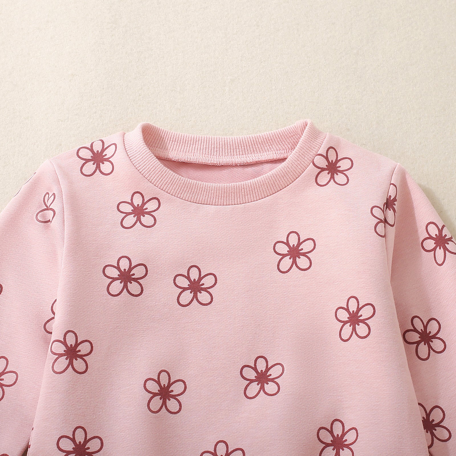 Baby And Toddler Long-sleeve Floral Set - cas7m