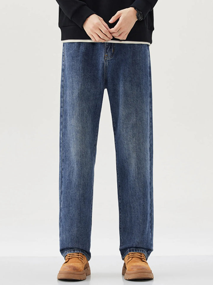 Men's Wide Leg Jeans - cas7m
