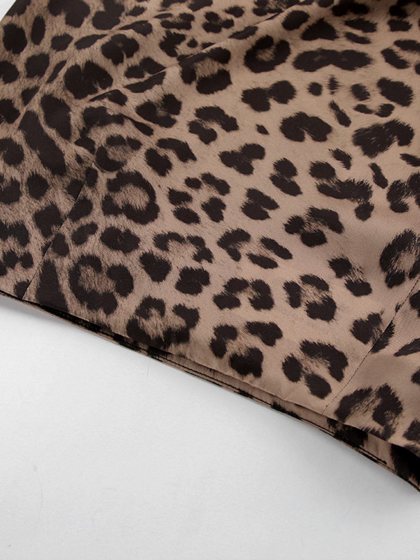 Leopard Print Maxi Skirt - cas7m