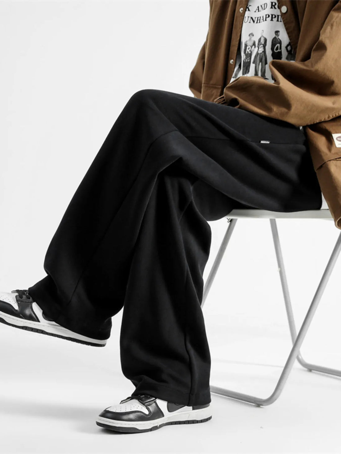 Men's Full Size Casual Loose Fit Sweatpants Plus Size - cas7m