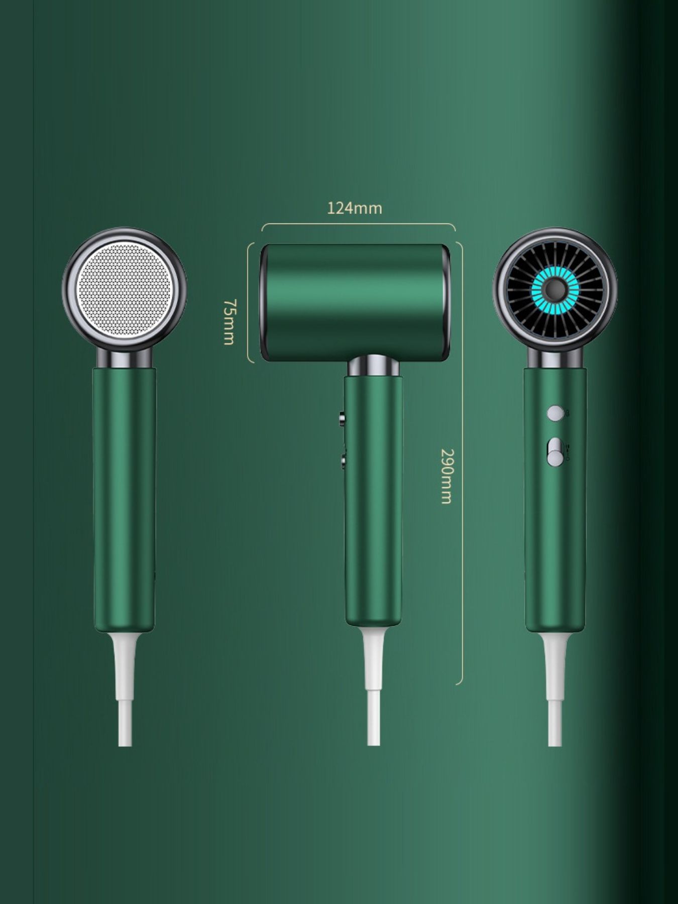 Constant Temperature High-Speed Hair Dryer - cas7m