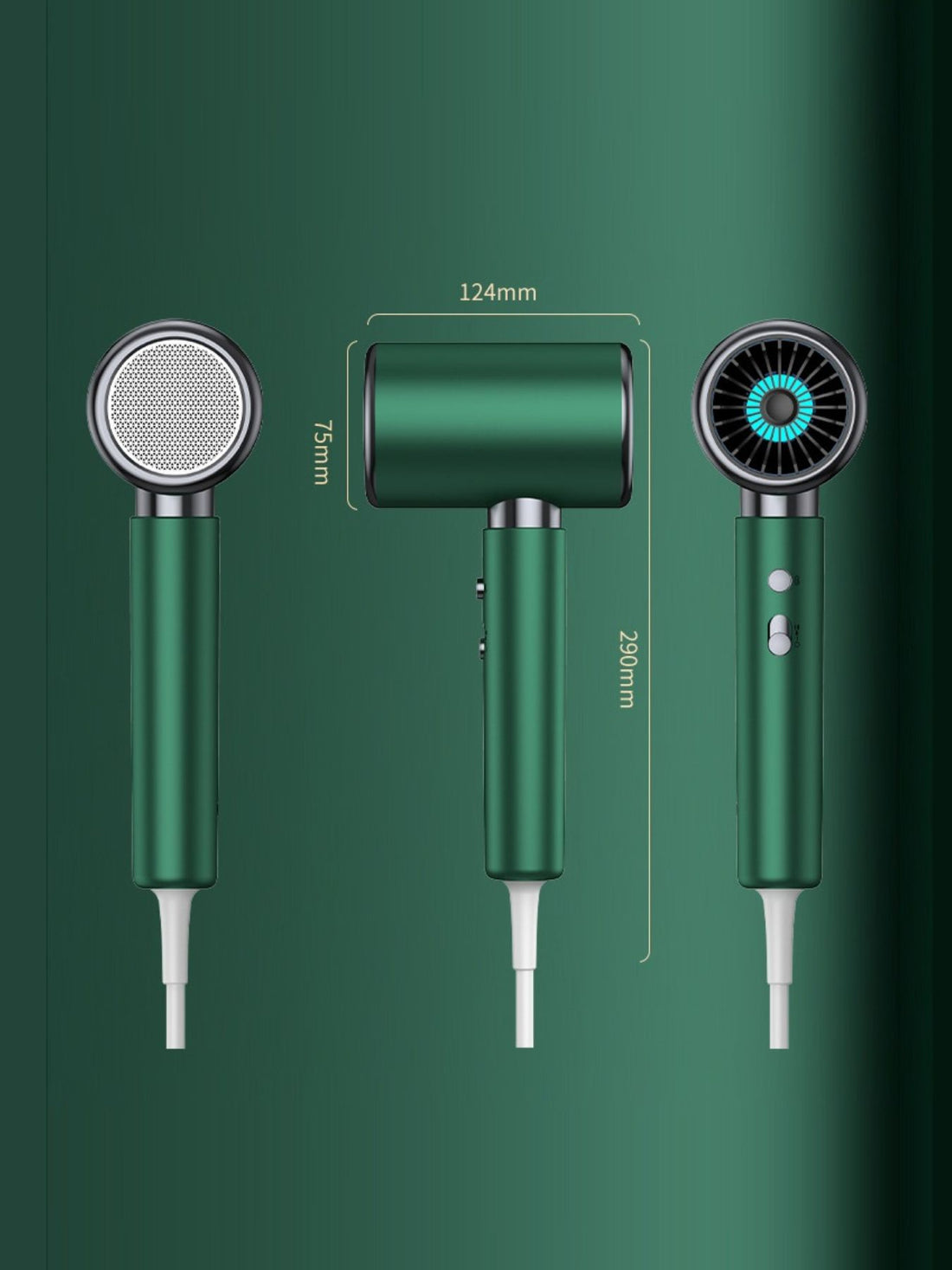 Constant Temperature High-Speed Hair Dryer - cas7m