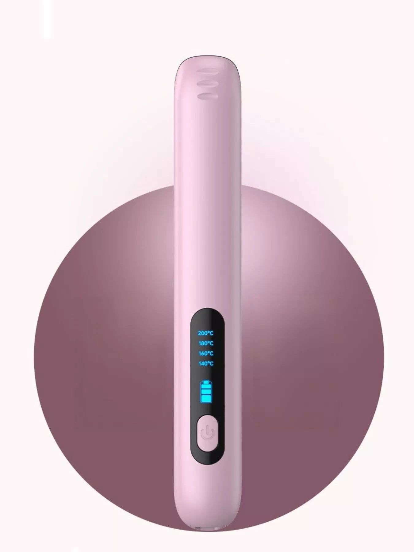 QuickHeat Pro Hair Straightener: Salon Smooth Anywhere - cas7m