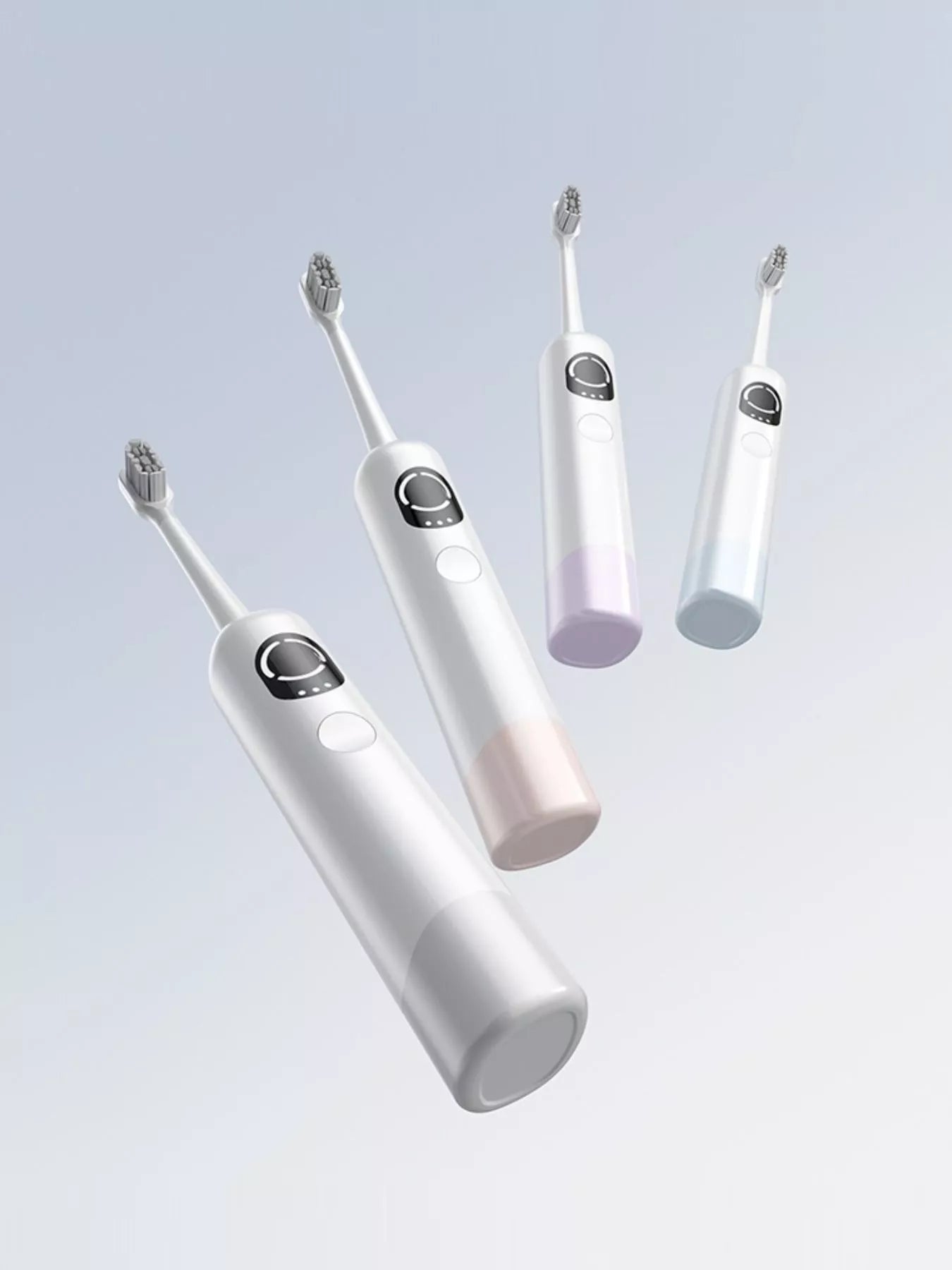 Smart Electric Toothbrush: Sleek, Portable, High-Tech Cleaning - cas7m