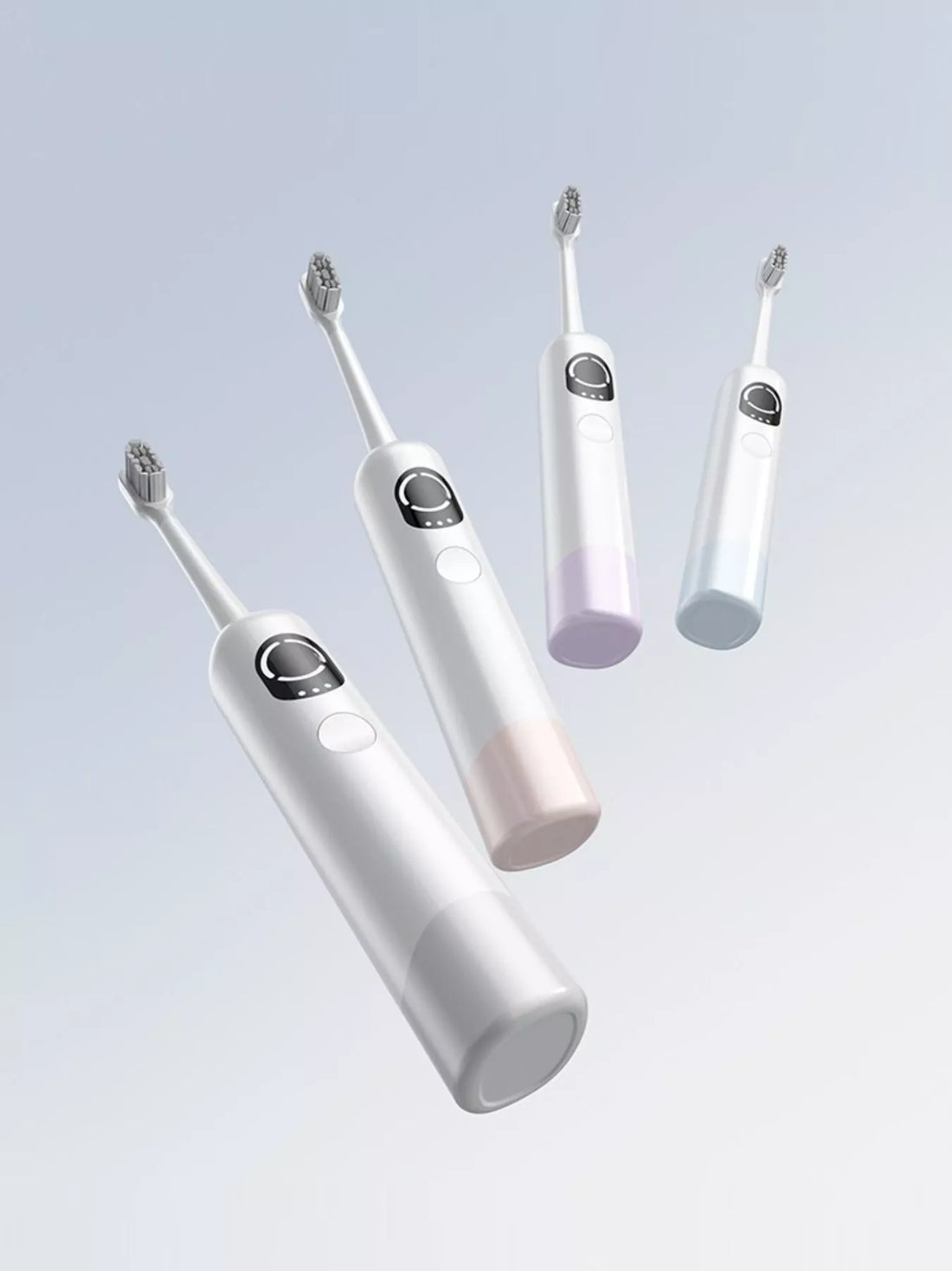 Smart Electric Toothbrush: Sleek, Portable, High-Tech Cleaning - cas7m