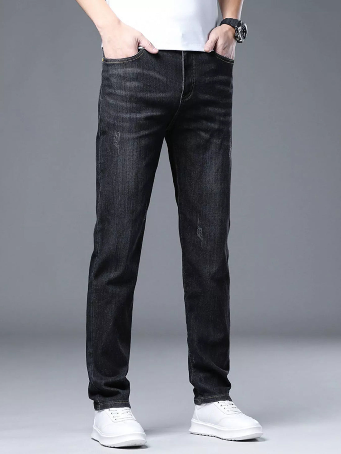 Men's Slim Fit Jeans - cas7m
