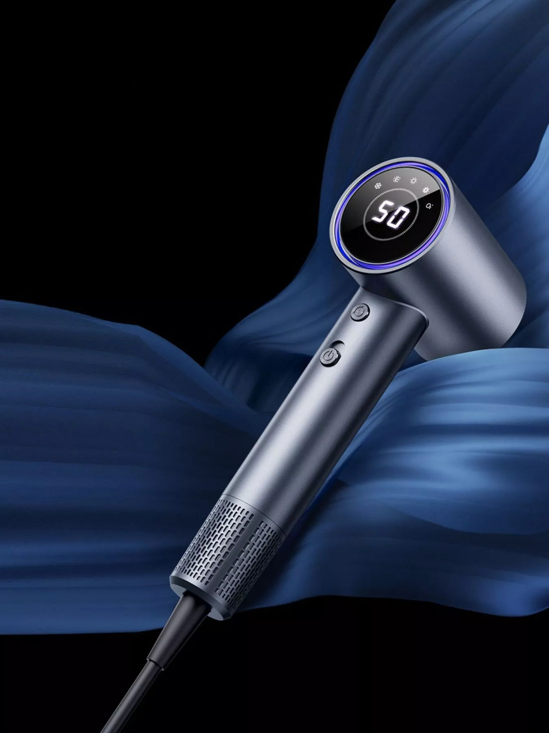 Negative Ions Rapid-Dry Hair Dryer: Speed, Shine & Style - cas7m