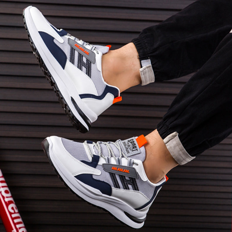 Men Sneakers White Sports Shoes Running Walking - cas7m