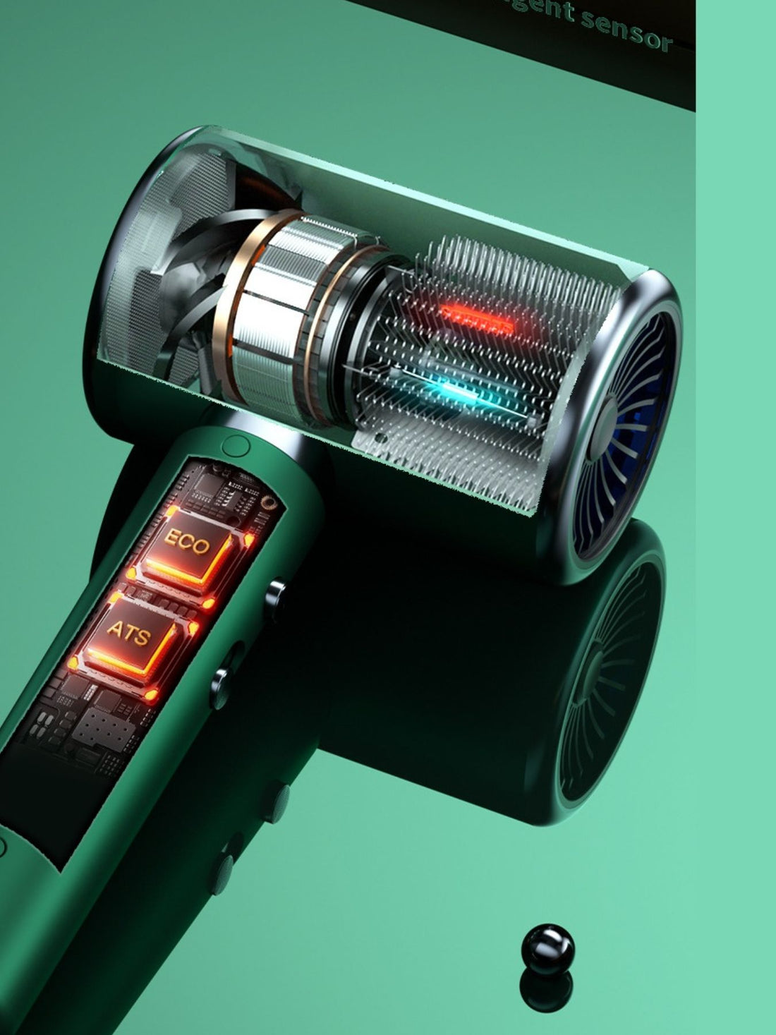 Constant Temperature High-Speed Hair Dryer - cas7m
