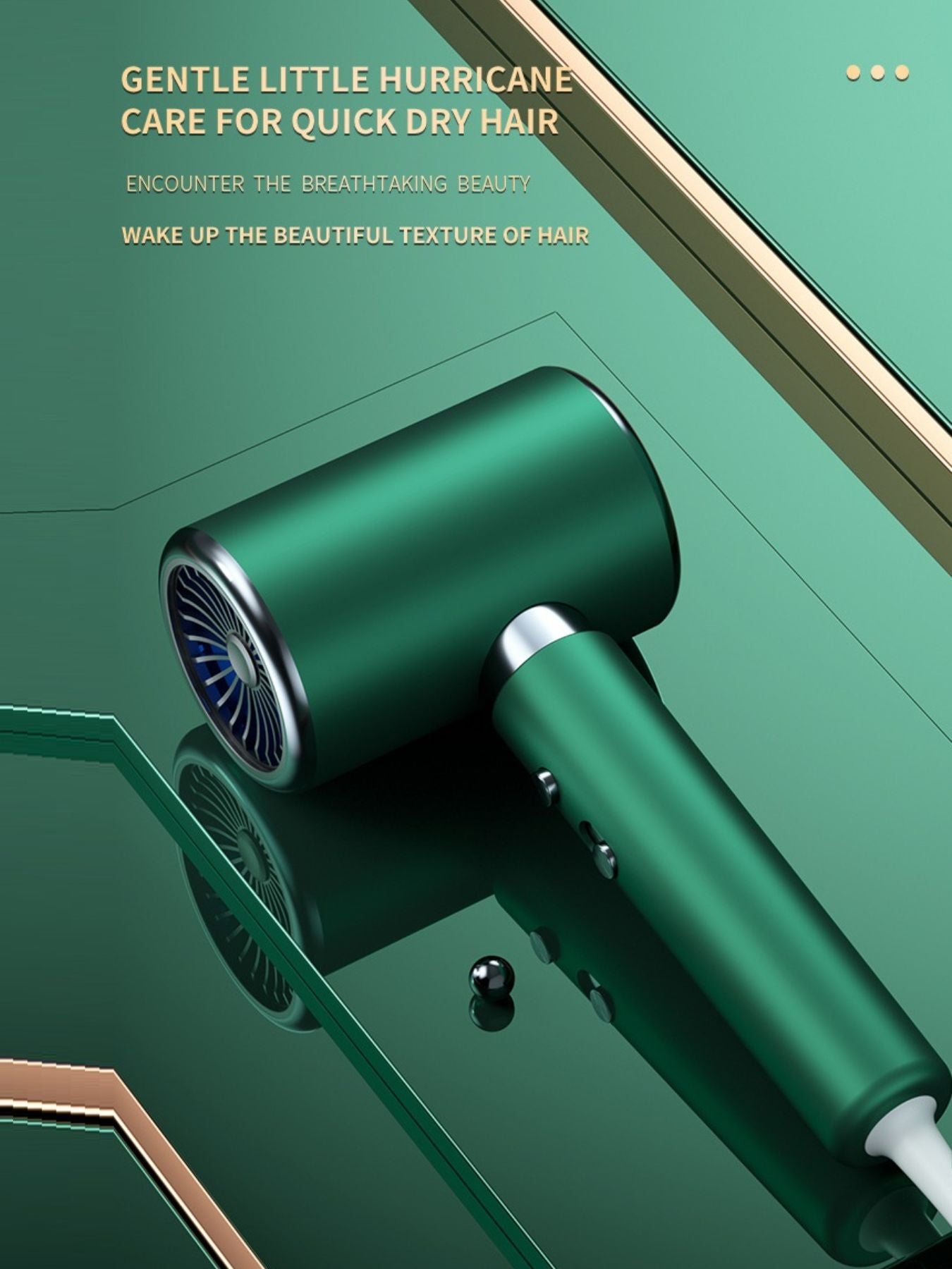 Constant Temperature High-Speed Hair Dryer - cas7m