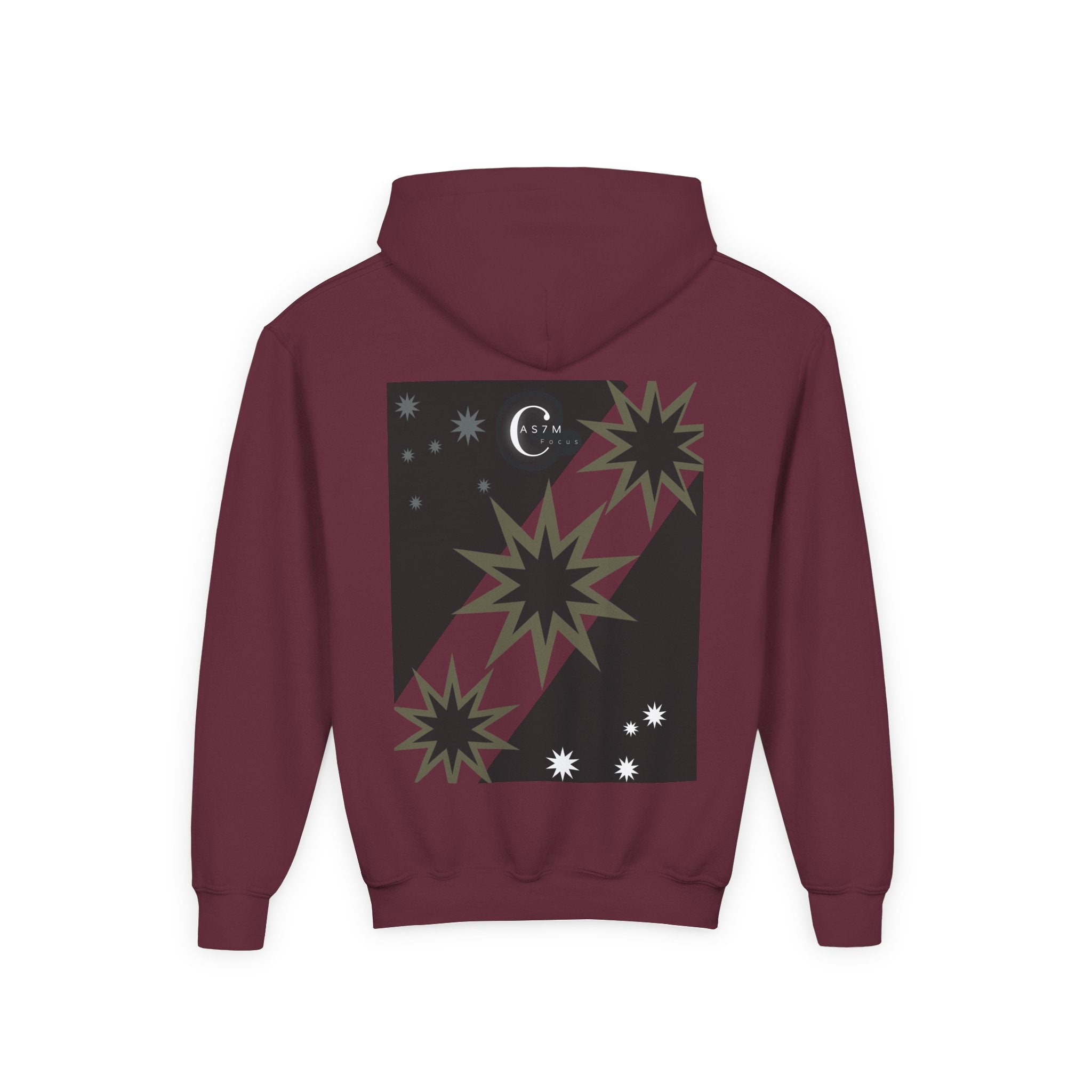 Youth Heavy Blend Hooded Sweatshirt - cas7m