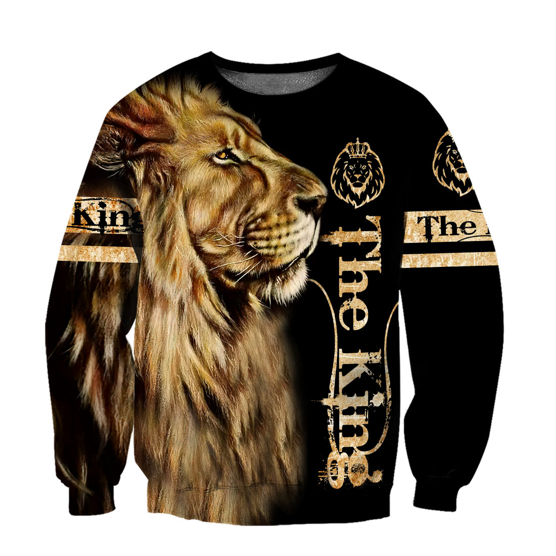Animal Lion Men 3D Printed Sports Hoodie - cas7m
