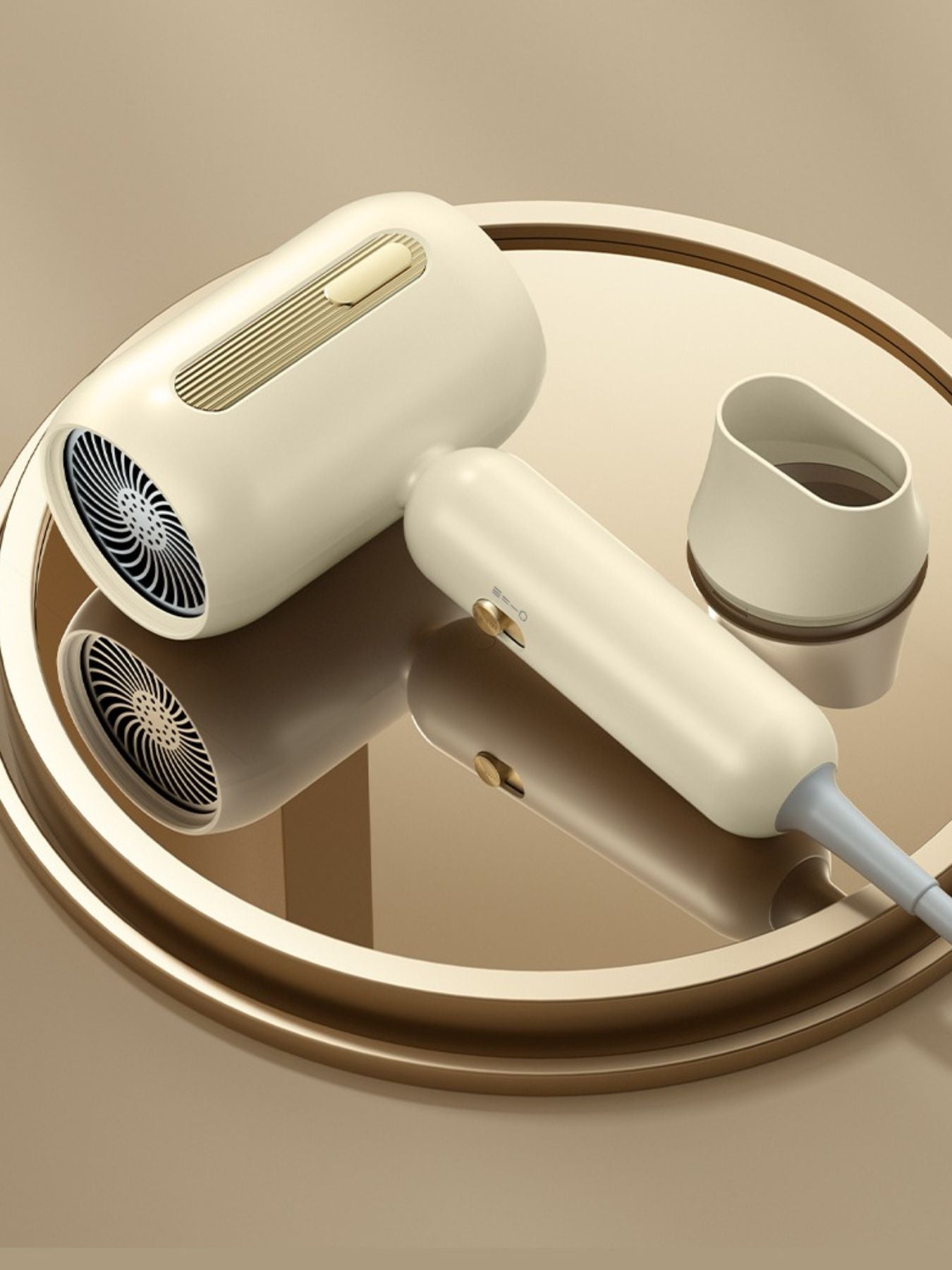 Pro Ionic Fast-Dry Hair Dryer: Salon-Style & Shine Anywhere - cas7m