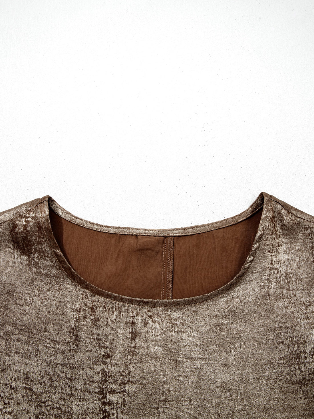 Ruffled Round Neck Tank - cas7m