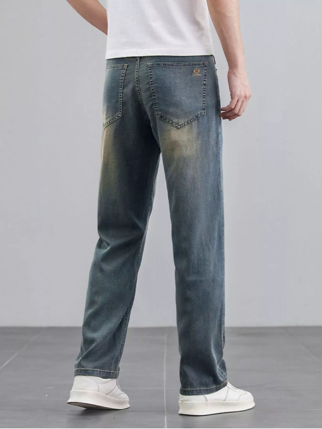 Men's Wide Leg Jeans - cas7m