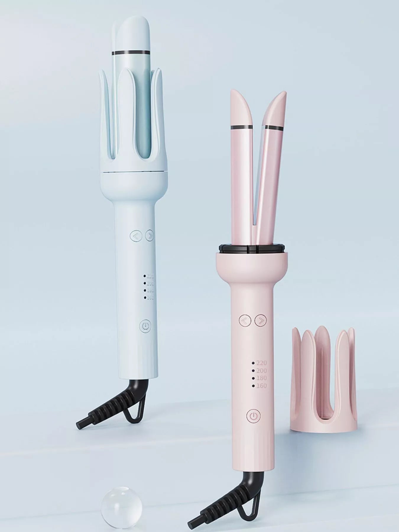 Salon-Quality Automatic Ceramic Curling Iron for Effortless Curls - cas7m