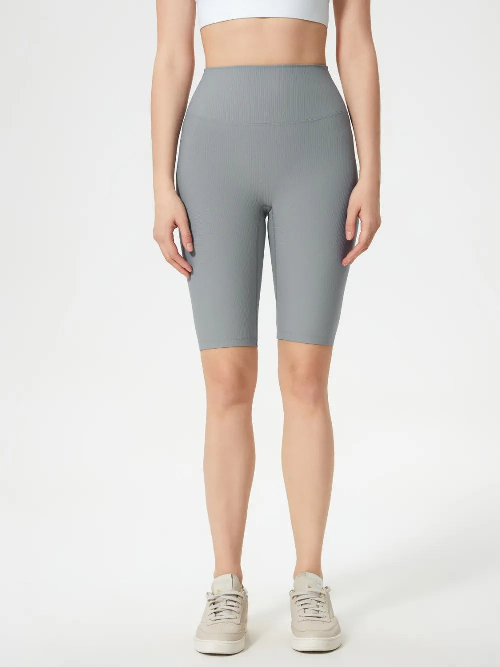Essential High-Stretch Nylon-Spandex Shorts - cas7m