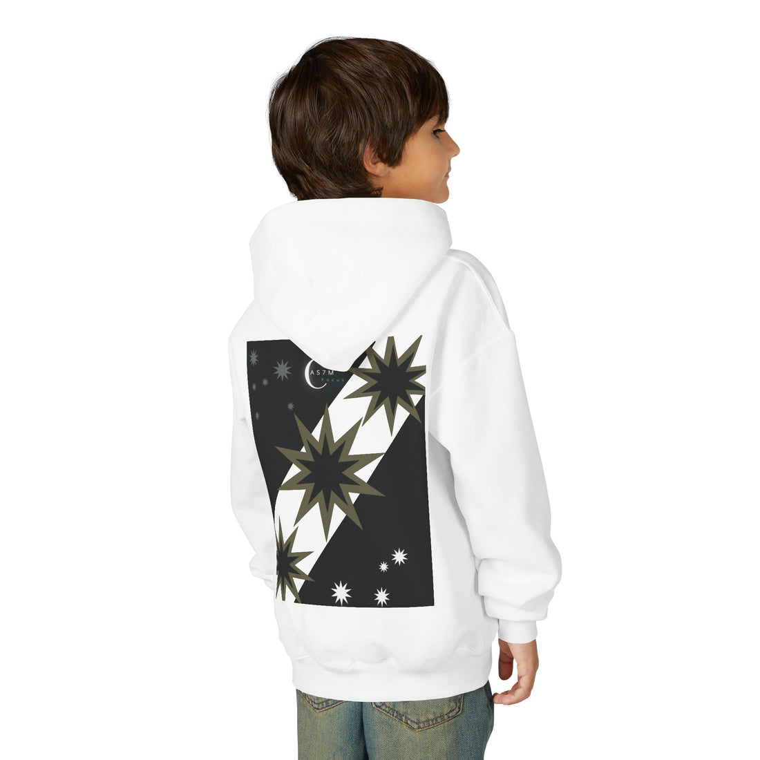 Youth Heavy Blend Hooded Sweatshirt - cas7m