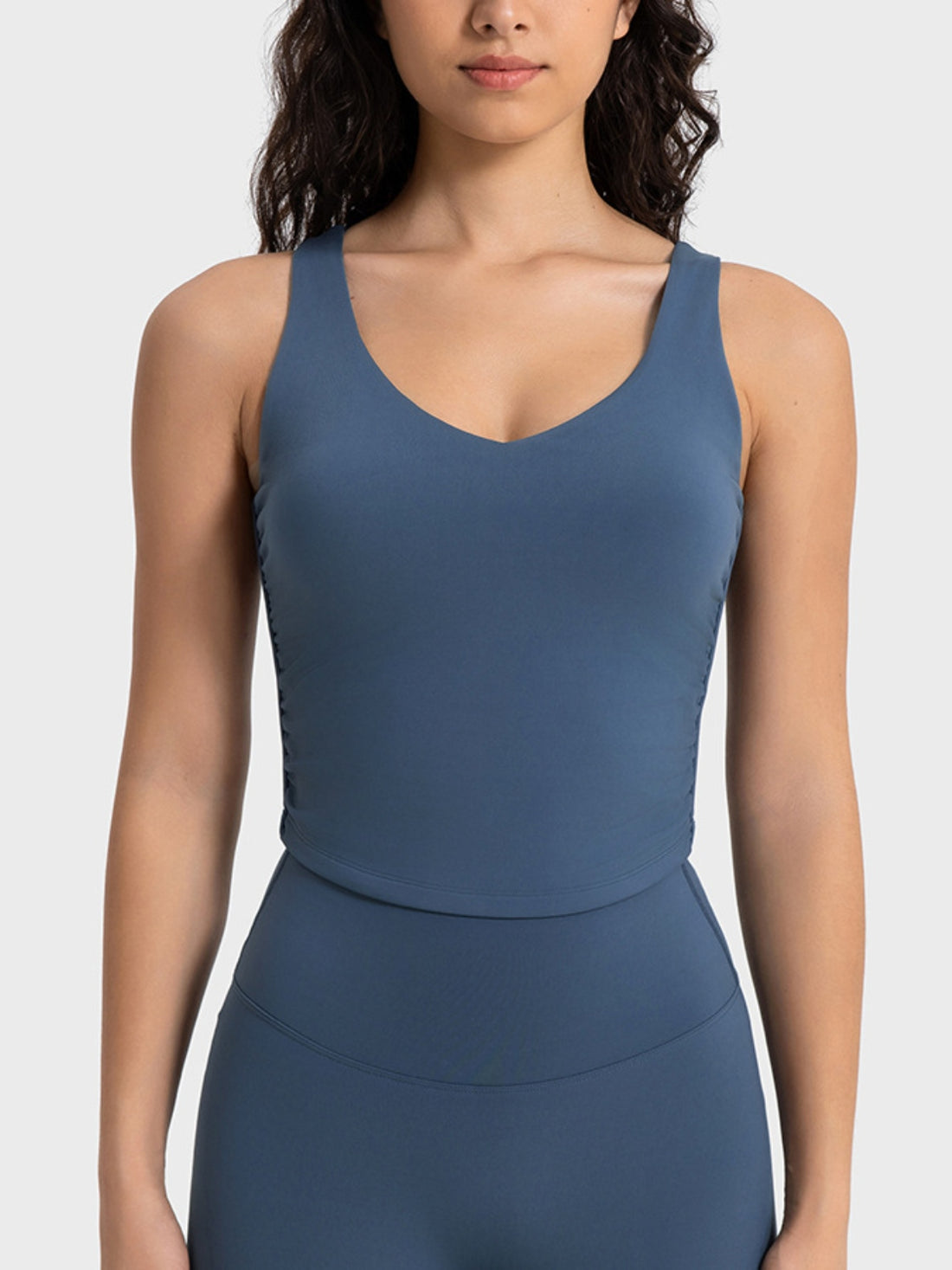 Millennia Cropped Sport Tank - cas7m