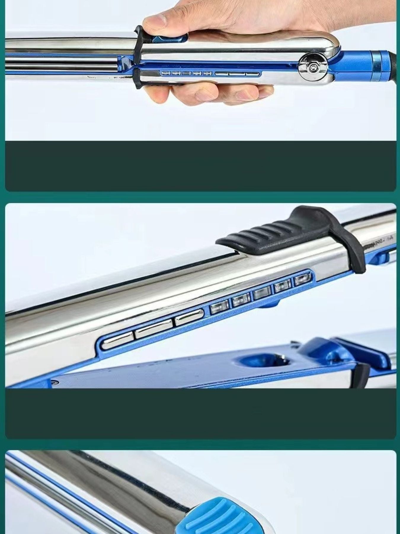 InstantHeat Pro Hair Straightener: Sleek, Frizz-Free Perfection - cas7m